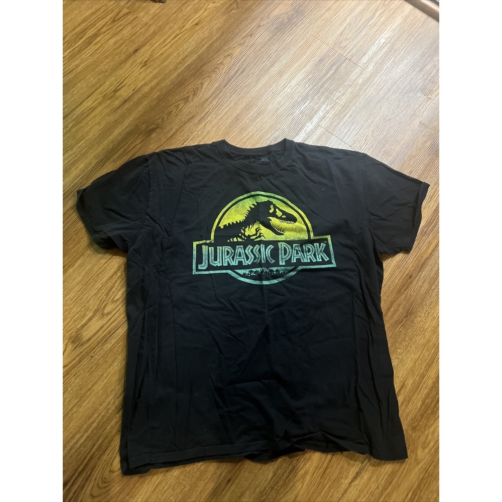 Jurassic Park Logo T-Shirt Size Unisex‎ XXL